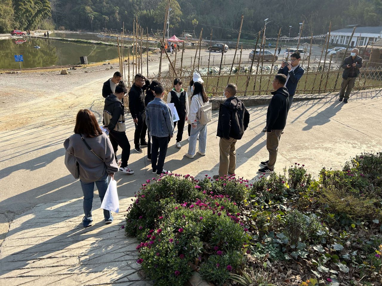 云南省国土资源厅国土空间规划局、玉溪市自然资源规划局到峨山县双江街道调研巡视_昆明土地公公科技有限公司