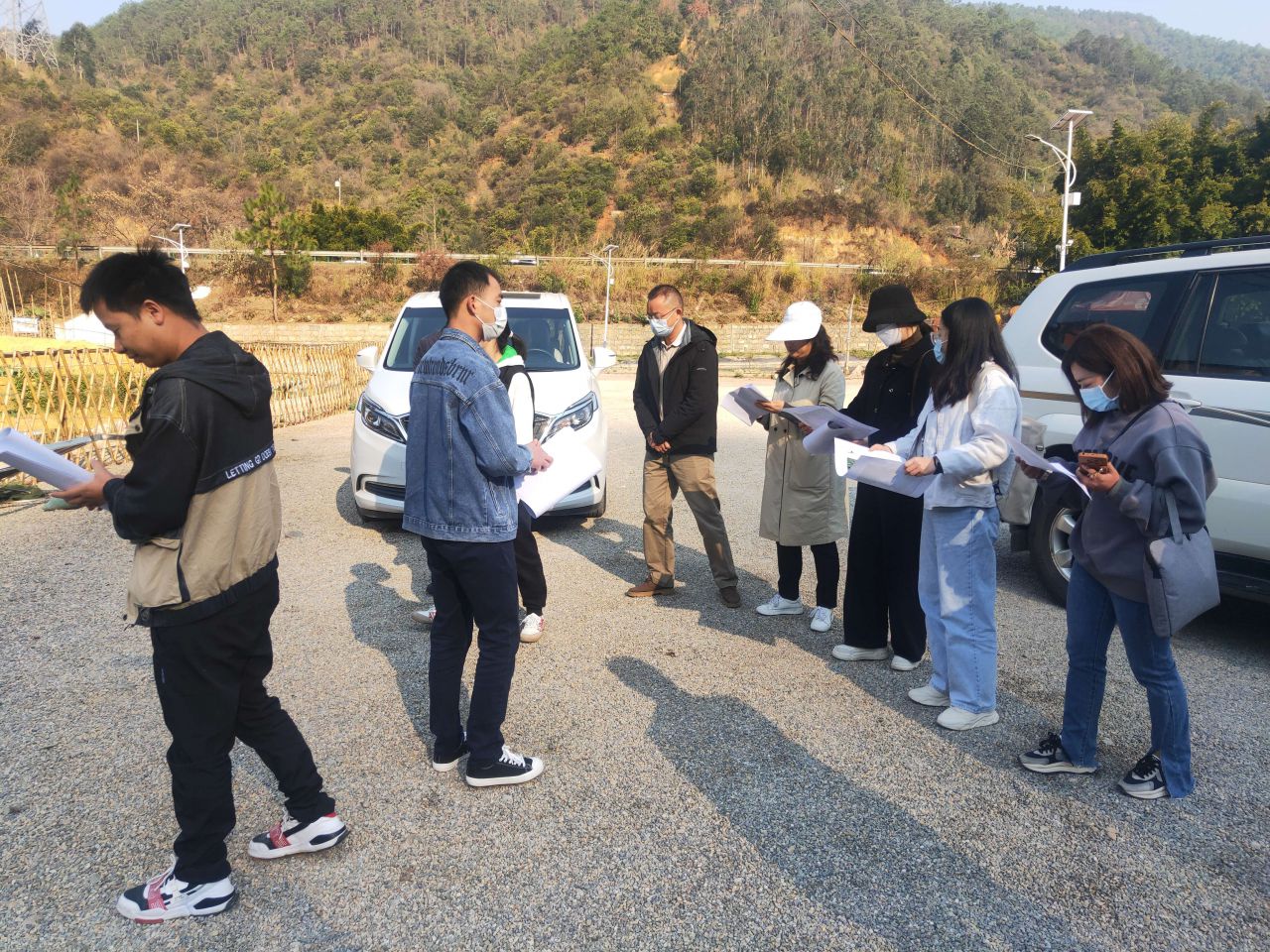 云南省国土资源厅国土空间规划局、玉溪市自然资源规划局到峨山县双江街道调研巡视_昆明土地公公科技有限公司